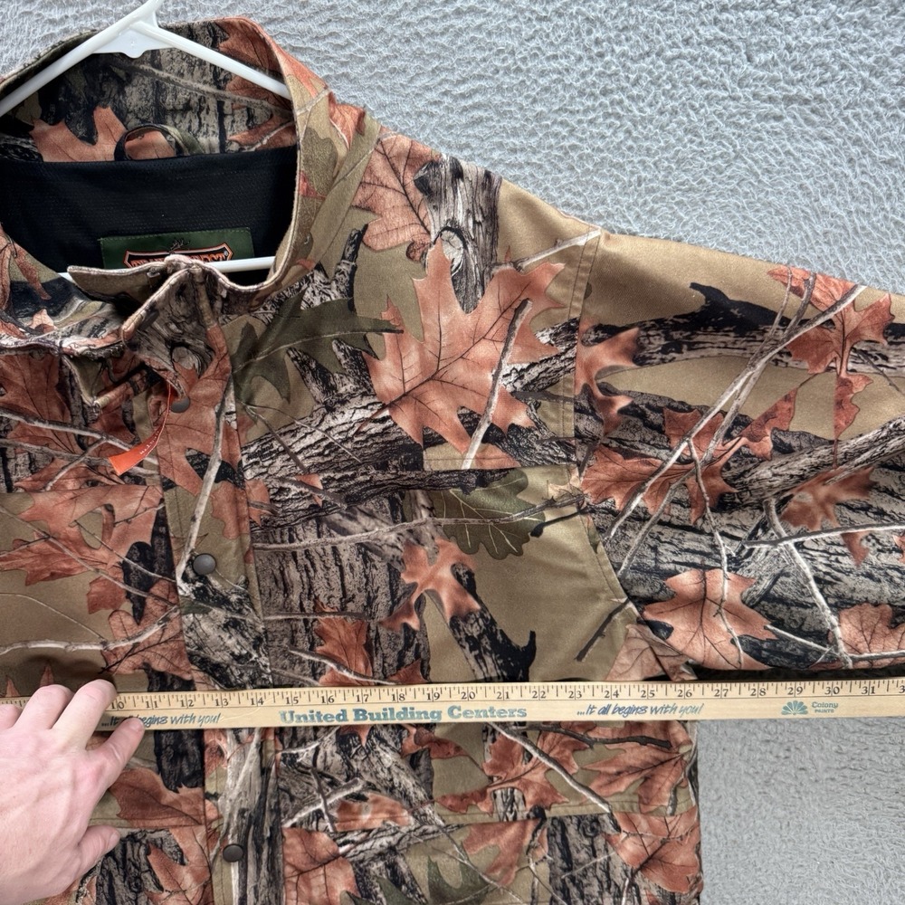 Trail Crest Jacket Adult Large Camouflage‎ Highland Timber Camo Outdoors Mens - Picture 3 of 14